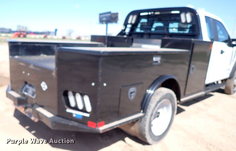 image for item JO9543 2019 Ford F550  SuperCab flatbed truck