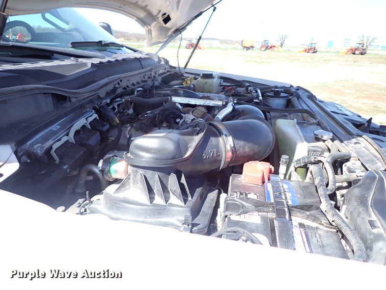 image for item JO9543 2019 Ford F550  SuperCab flatbed truck