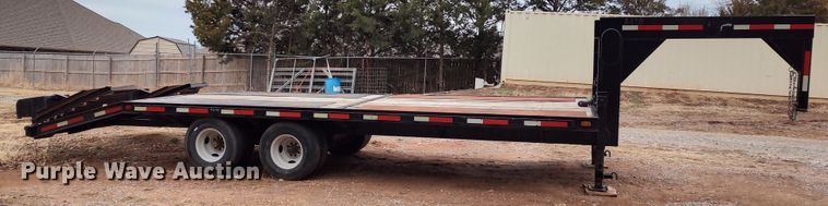 image for item JO9681 1989  Shop built equipment trailer