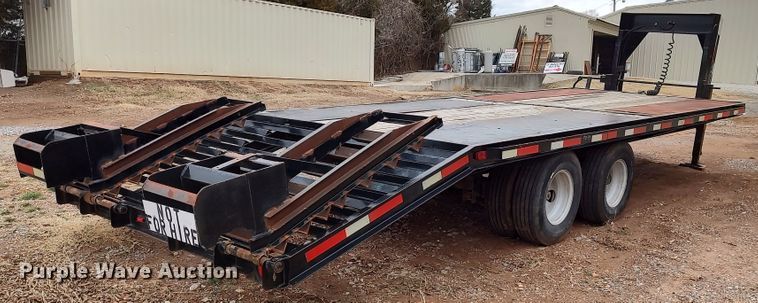 image for item JO9681 1989  Shop built equipment trailer