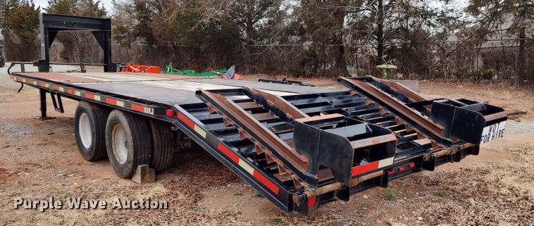 image for item JO9681 1989  Shop built equipment trailer