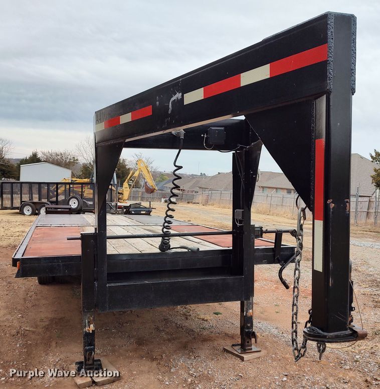 image for item JO9681 1989  Shop built equipment trailer