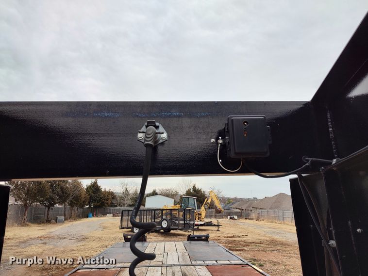 image for item JO9681 1989  Shop built equipment trailer