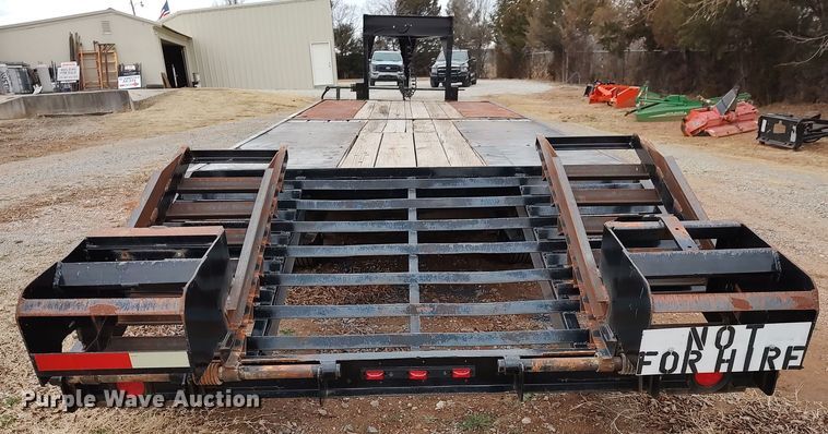 image for item JO9681 1989  Shop built equipment trailer