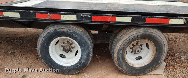 image for item JO9681 1989  Shop built equipment trailer