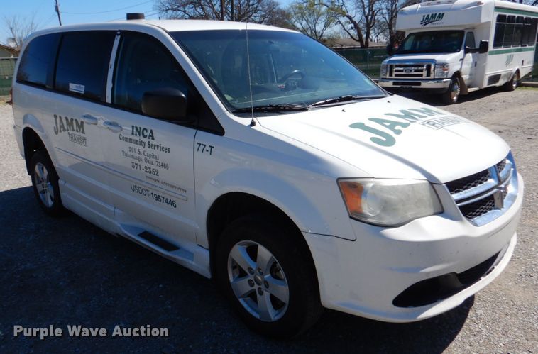 image for item JS9553 2013 Dodge Grand Caravan  handicap accessible van