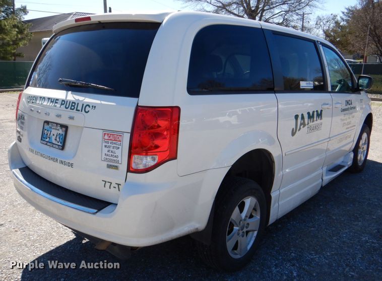 image for item JS9553 2013 Dodge Grand Caravan  handicap accessible van