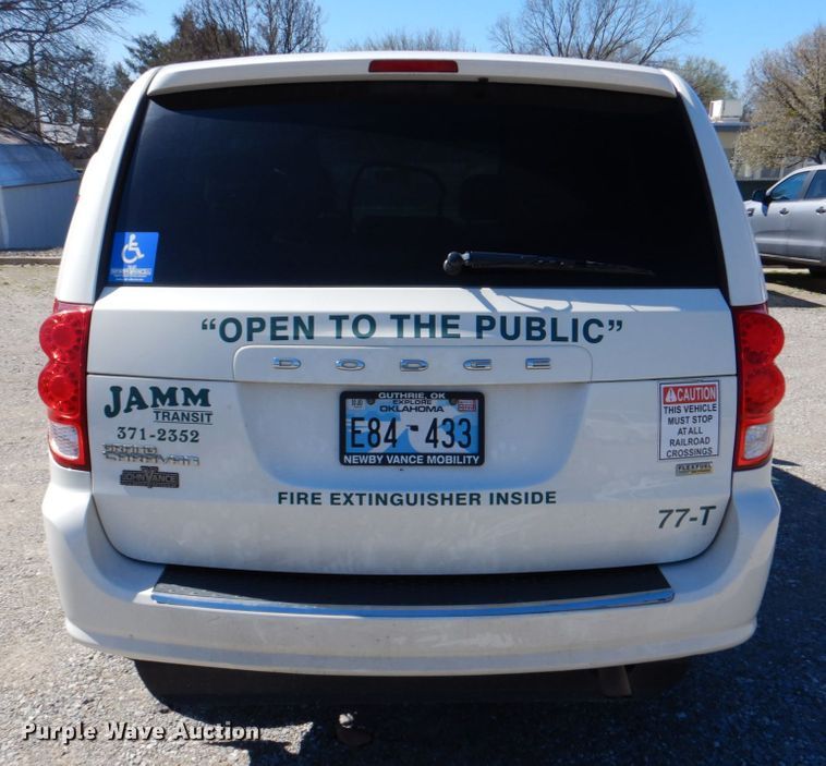image for item JS9553 2013 Dodge Grand Caravan  handicap accessible van