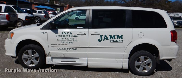 image for item JS9553 2013 Dodge Grand Caravan  handicap accessible van