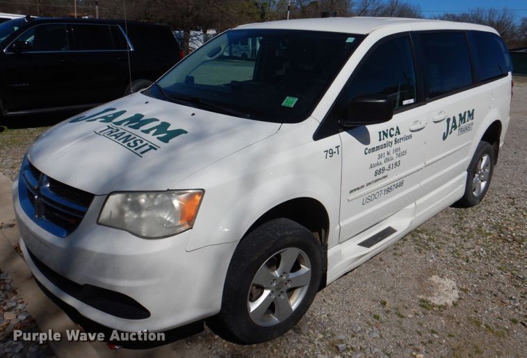 image for item JS9554 2013 Dodge Grand Caravan  handicap accessible van
