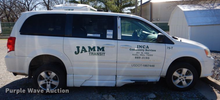 image for item JS9554 2013 Dodge Grand Caravan  handicap accessible van