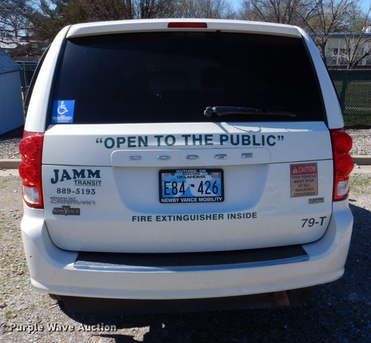 image for item JS9554 2013 Dodge Grand Caravan  handicap accessible van