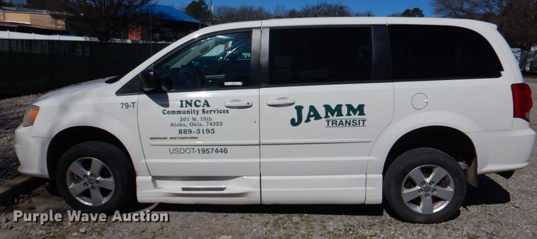 image for item JS9554 2013 Dodge Grand Caravan  handicap accessible van