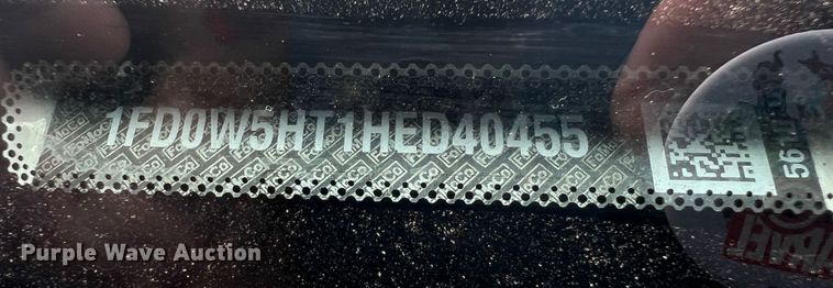 image for item JU9191 2017 Ford F550 Super Duty XL  flatbed truck