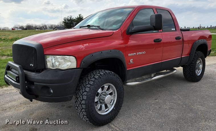image for item KE9729 2005 Dodge Ram 2500HD SLT  Quad Cab pickup truck