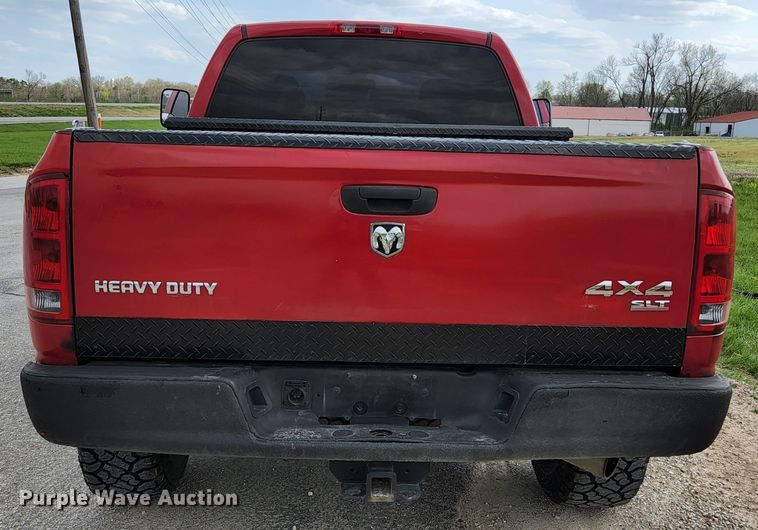 image for item KE9729 2005 Dodge Ram 2500HD SLT  Quad Cab pickup truck