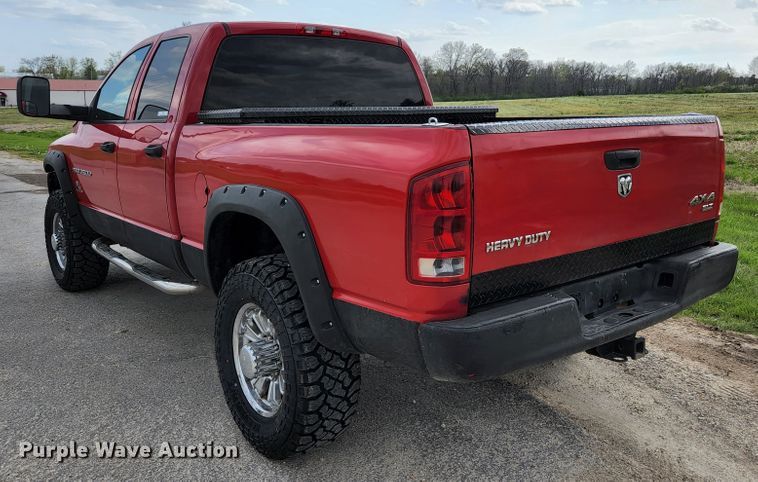 image for item KE9729 2005 Dodge Ram 2500HD SLT  Quad Cab pickup truck