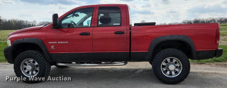 image for item KE9729 2005 Dodge Ram 2500HD SLT  Quad Cab pickup truck