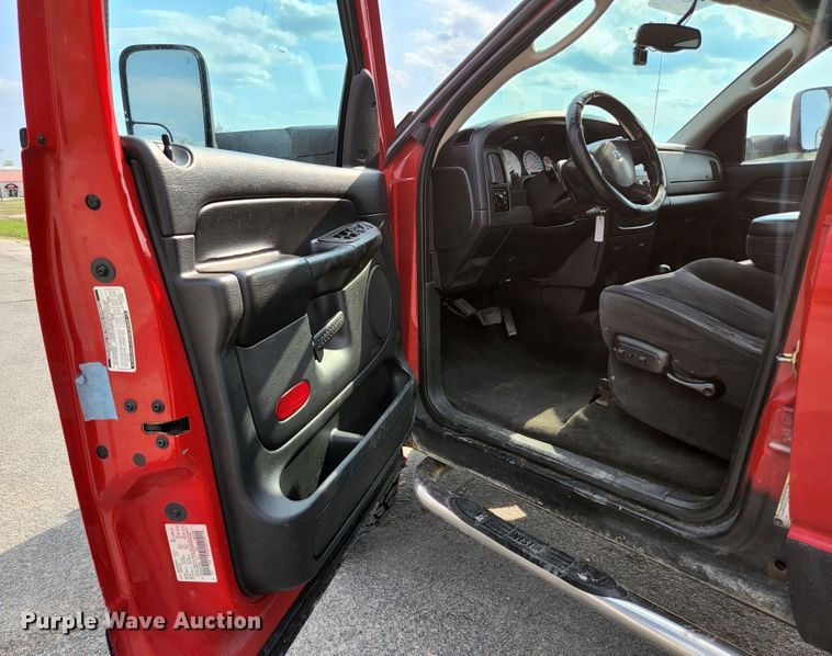 image for item KE9729 2005 Dodge Ram 2500HD SLT  Quad Cab pickup truck