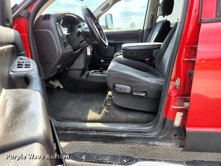 image for item KE9729 2005 Dodge Ram 2500HD SLT  Quad Cab pickup truck