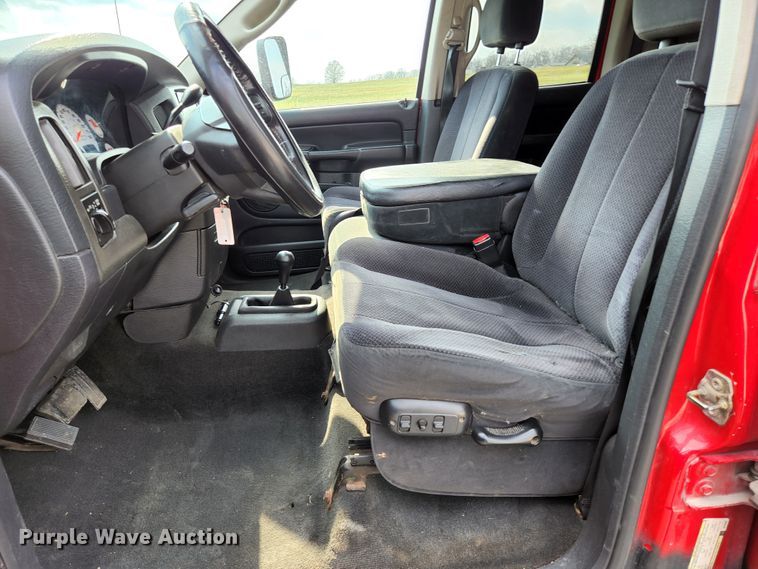 image for item KE9729 2005 Dodge Ram 2500HD SLT  Quad Cab pickup truck