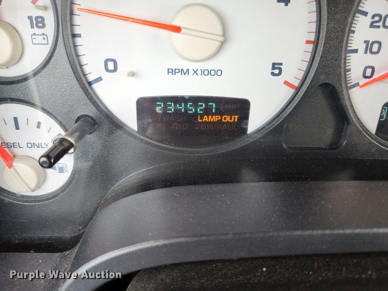 image for item KE9729 2005 Dodge Ram 2500HD SLT  Quad Cab pickup truck