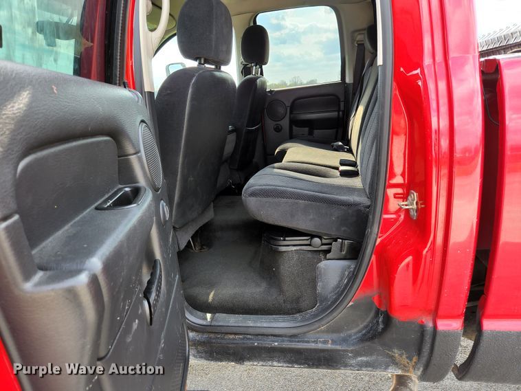 image for item KE9729 2005 Dodge Ram 2500HD SLT  Quad Cab pickup truck