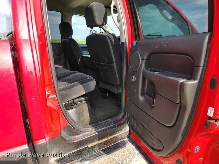 image for item KE9729 2005 Dodge Ram 2500HD SLT  Quad Cab pickup truck