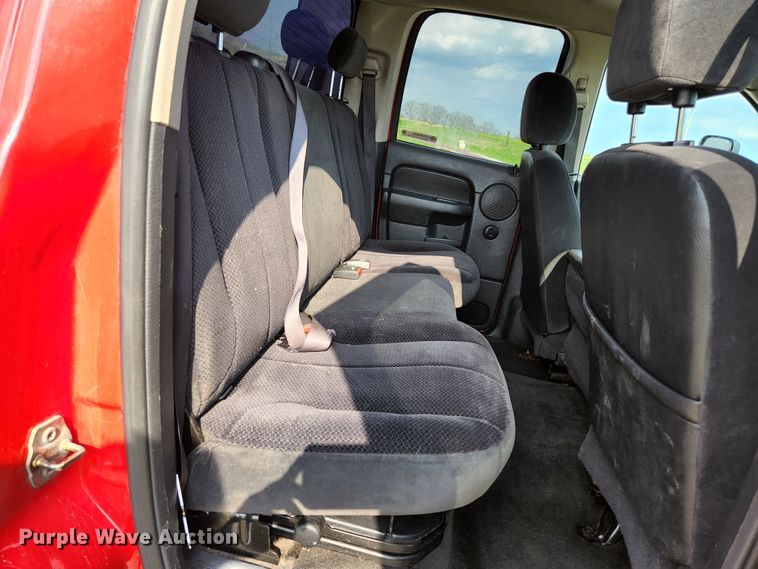 image for item KE9729 2005 Dodge Ram 2500HD SLT  Quad Cab pickup truck