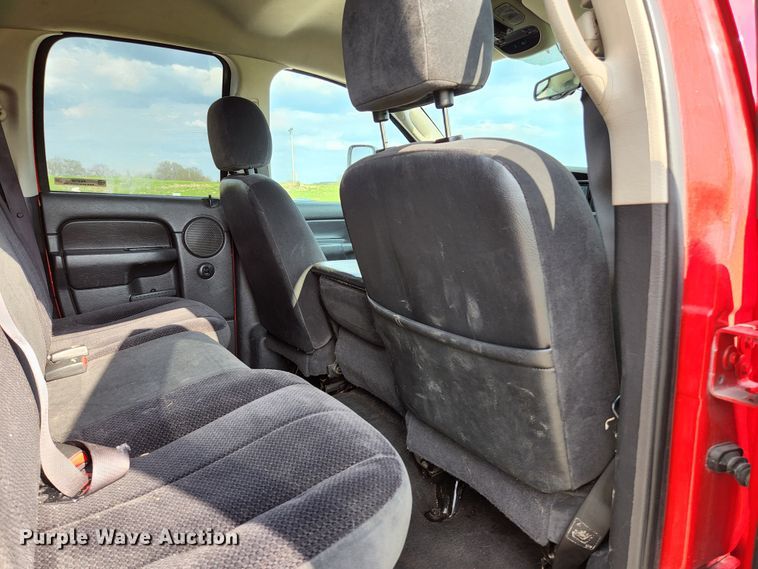 image for item KE9729 2005 Dodge Ram 2500HD SLT  Quad Cab pickup truck