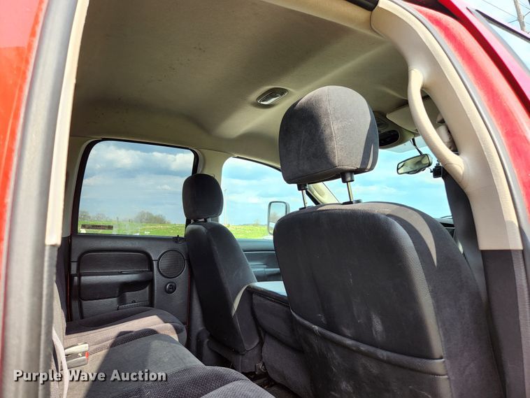 image for item KE9729 2005 Dodge Ram 2500HD SLT  Quad Cab pickup truck
