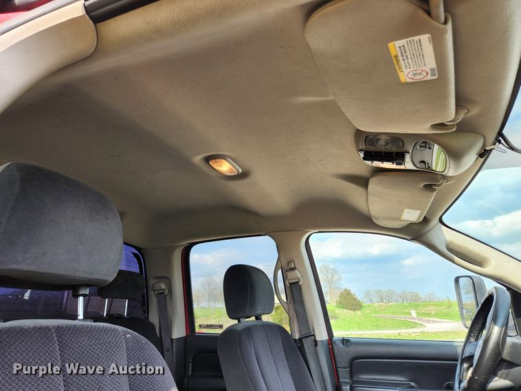 image for item KE9729 2005 Dodge Ram 2500HD SLT  Quad Cab pickup truck