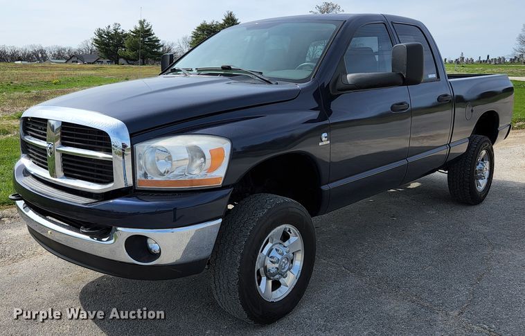 image for item KE9763 2006 Dodge Ram 2500  Quad Cab pickup truck
