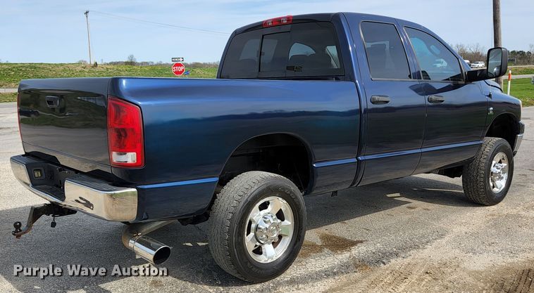 image for item KE9763 2006 Dodge Ram 2500  Quad Cab pickup truck