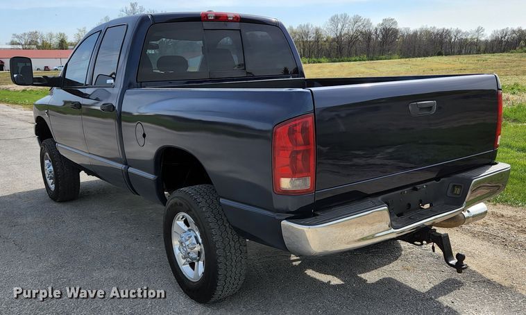 image for item KE9763 2006 Dodge Ram 2500  Quad Cab pickup truck