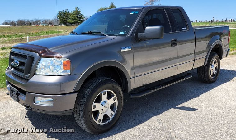 image for item KE9814 2004 Ford F150 FX4  SuperCab pickup truck