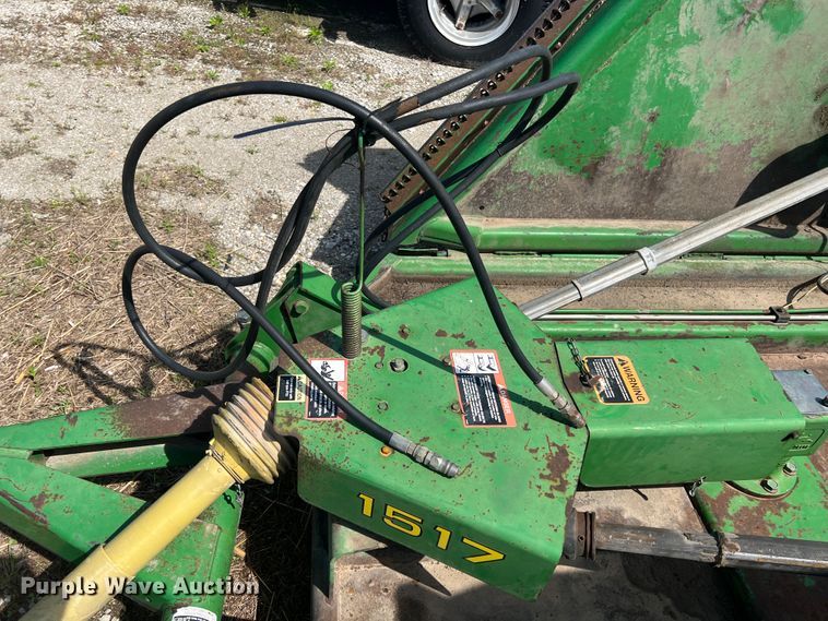image for item KG9786 John Deere 1517  batwing rotary mower