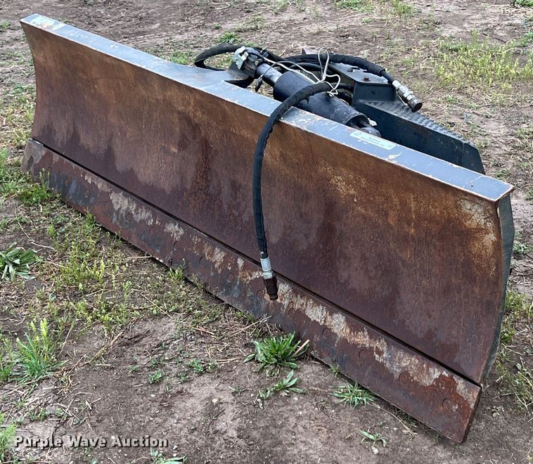 image for item KG9806 John Deere  8'W six-way skid steer dozer blade