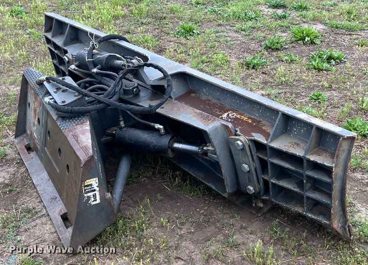 image for item KG9806 John Deere  8'W six-way skid steer dozer blade