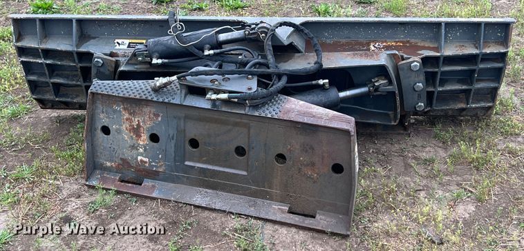 image for item KG9806 John Deere  8'W six-way skid steer dozer blade