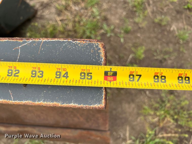 image for item KG9806 John Deere  8'W six-way skid steer dozer blade