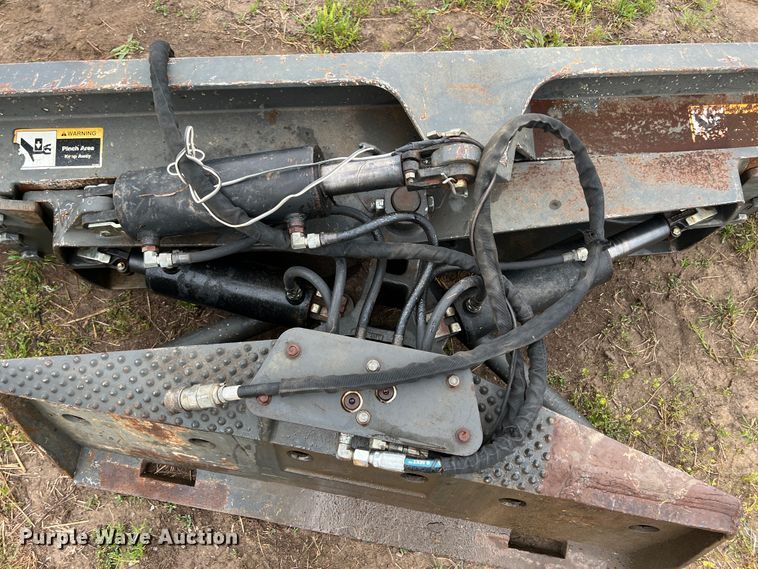 image for item KG9806 John Deere  8'W six-way skid steer dozer blade