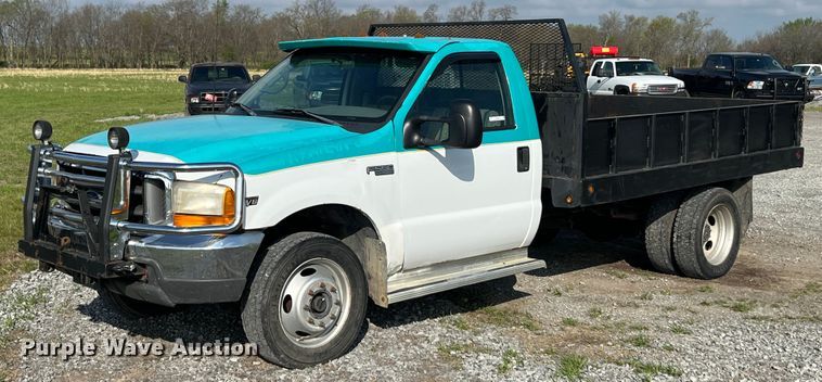 image for item KG9822 1999 Ford F550  dump flatbed truck