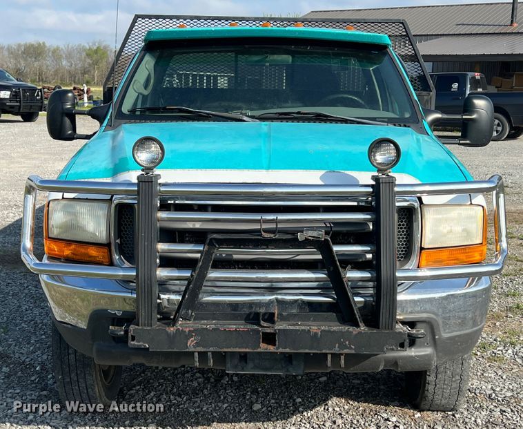 image for item KG9822 1999 Ford F550  dump flatbed truck