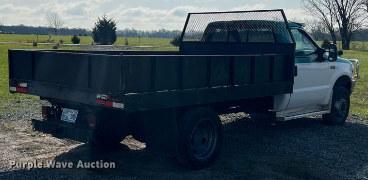 image for item KG9822 1999 Ford F550  dump flatbed truck