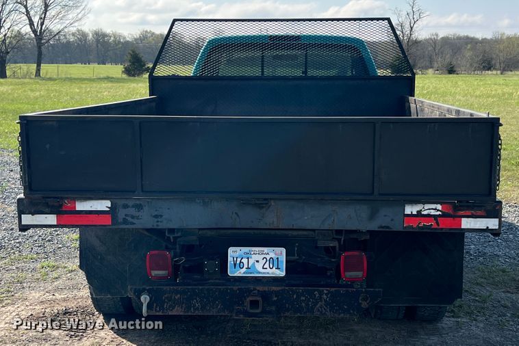 image for item KG9822 1999 Ford F550  dump flatbed truck