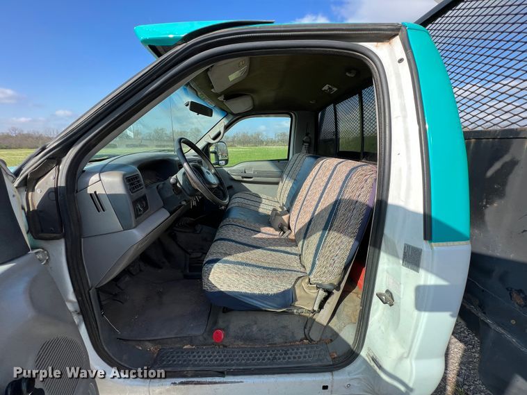 image for item KG9822 1999 Ford F550  dump flatbed truck