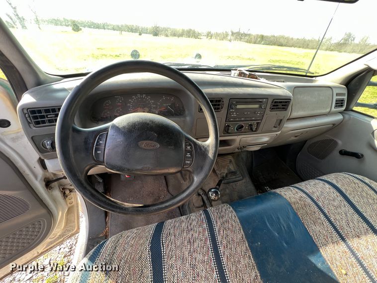 image for item KG9822 1999 Ford F550  dump flatbed truck