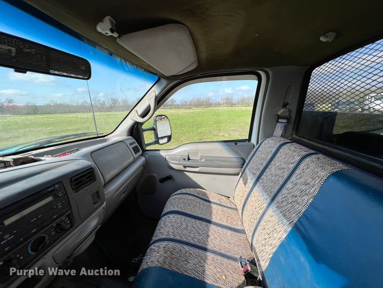 image for item KG9822 1999 Ford F550  dump flatbed truck