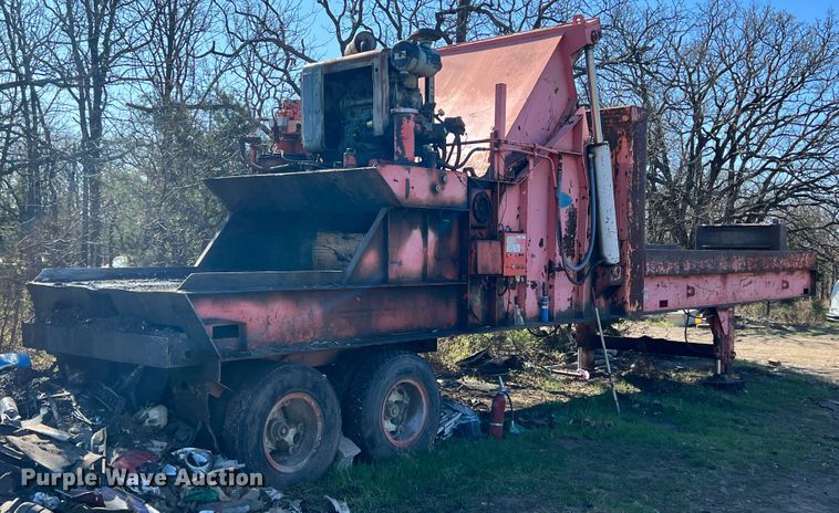 image for item KG9886 1987 Al-jon  car crusher